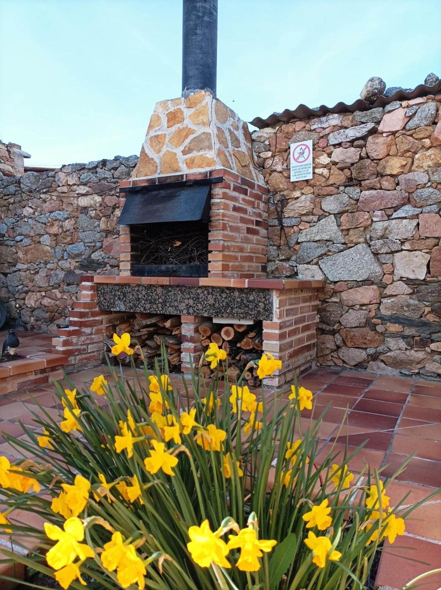 La Casa Del Buho Villa Santa Maria la Real de Nieva Buitenkant foto